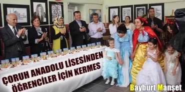 Çoruh Anadolu Lisesinden Öğrenciler İçin Kermes