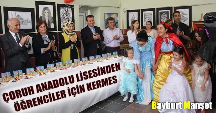 Çoruh Anadolu Lisesinden Öğrenciler İçin Kermes