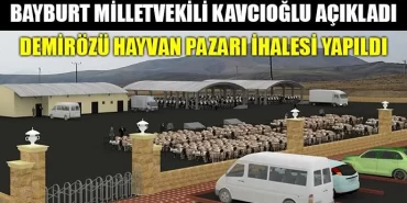 Demirözü Hayvan Pazarı İhalesi Yapıldı