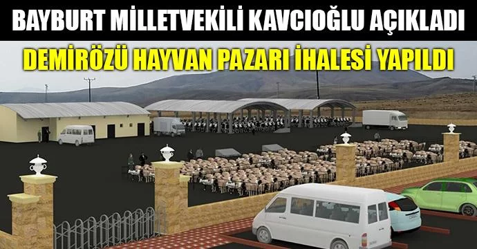 Demirözü Hayvan Pazarı İhalesi Yapıldı