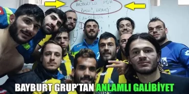 Dersimspor Galibiyeti Şehit Ömür Erbay’a armağan edildi
