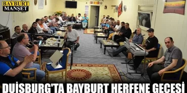 Duisburg'ta Bayburt Herfene Gecesi