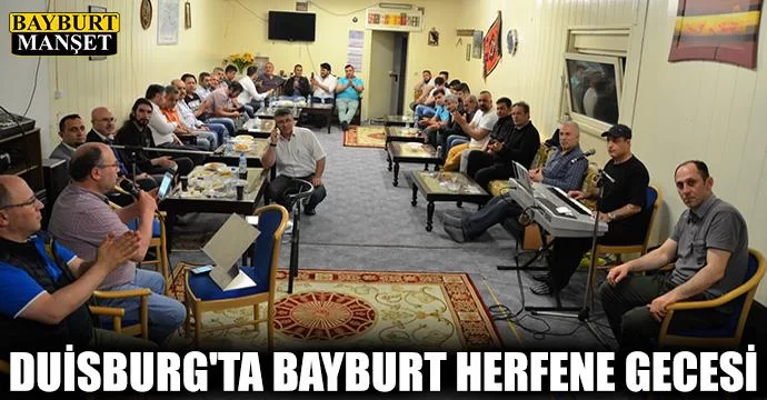 Duisburg'ta Bayburt Herfene Gecesi