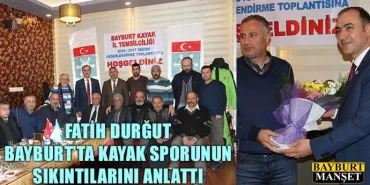 Durğut, Bayburt’ta kayak sporunun sıkıntılarını anlattı