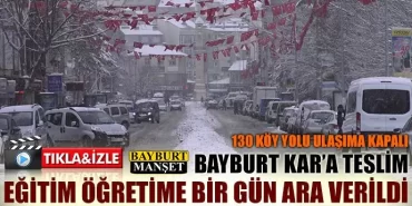 Eğitim öğretime bir gün ara verildi - VİDEO