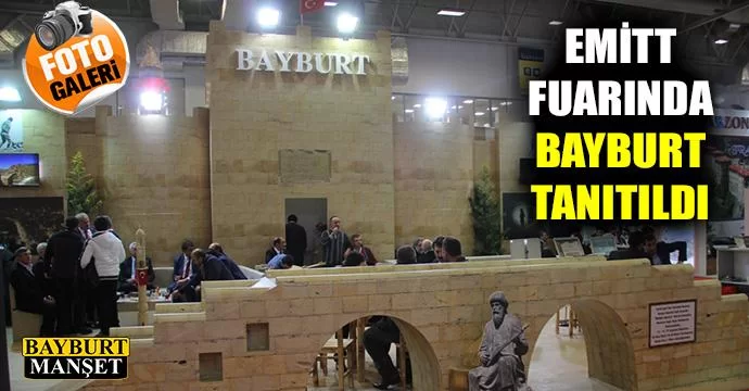 Emitt Fuarında Bayburt Standına Yoğun İlgi