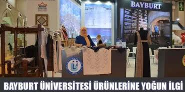 Emıtt Fuarı’nda Bayburt Üniversitesi Ürünlerine Yoğun İlgi