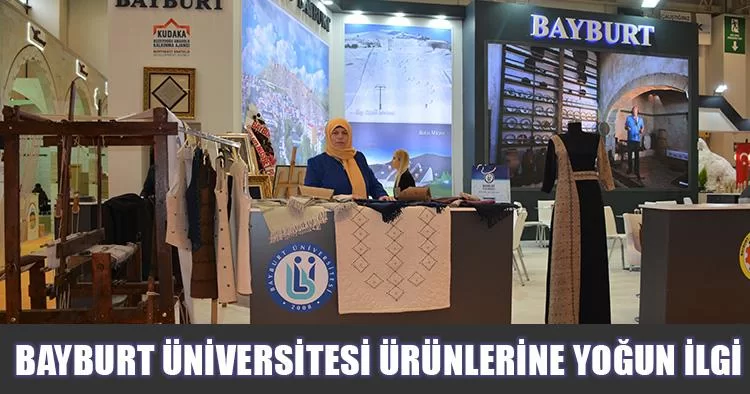 Emıtt Fuarı’nda Bayburt Üniversitesi Ürünlerine Yoğun İlgi