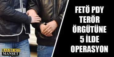 Fetö Pdy Terör Örgütüne 5 İlde Operasyon