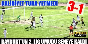 Galibiyet Tura Yetmedi