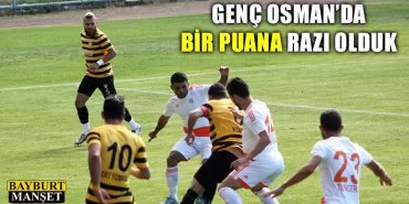 Genç Osman'da bir puana razı olduk