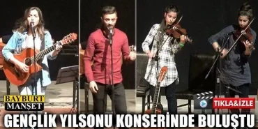 Gençlik yıl sonu konserinde buluştu