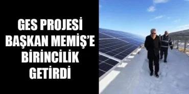Ges Projesi Başkan Memiş’e Birincilik Getirdi