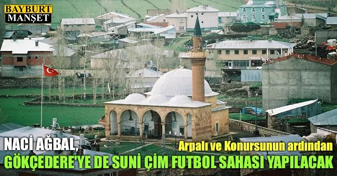 Gökçedere'ye de Suni Çim Futbol sahası