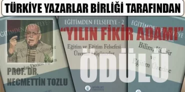 Prof. Dr. Necmettin Tozlu’ya “Yılın Fikir Adamı” Ödülü