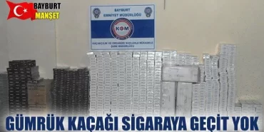 Gümrük Kaçağı Sigaraya Geçit yok
