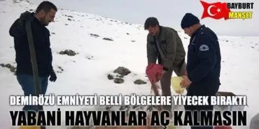 Demirözü Emniyetinden örnek davranış