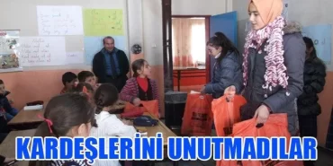 Kardeşlerini unutmadılar