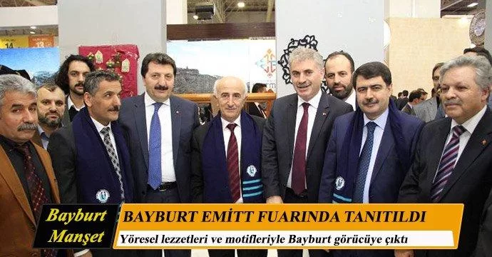 Emitt Fuarında Bayburt Görücüye Çıktı