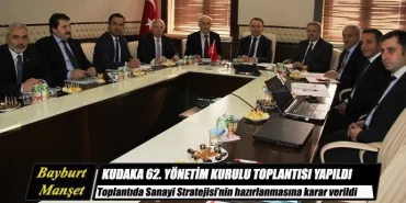 Kudaka 62. Yönetim Kurulu Toplantısı yapıldı