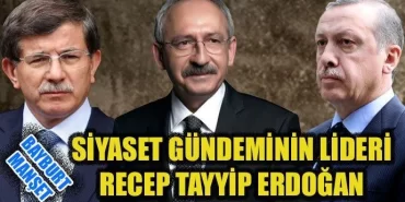 Cumhurbaşkanı Erdoğan gündemi belirliyor