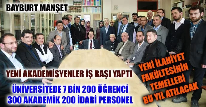 İlahiyat Fakültesi akademisyenleri iş başı yaptı