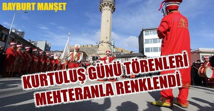 Kurtuluş Günü Törenleri Mehteranla Renklendi