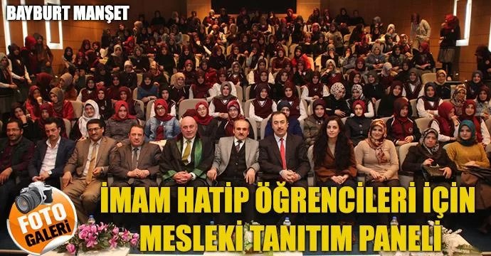 İmam Hatip Öğrencileri için Mesleki Tanıtım Paneli