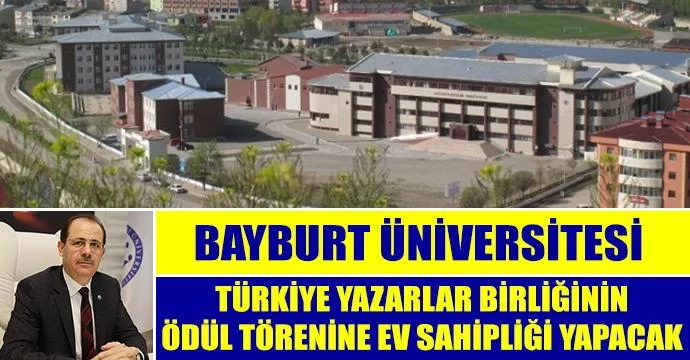 Bayburt ödül törenine ev sahipliği yapacak