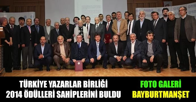 Türkiye Yazarlar Birliği 2014 ödülleri sahiplerini buldu