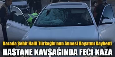 Hastane Kavşağında Feci Kaza