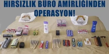 Hırsızlık Büro Amirliğinden Operasyon!