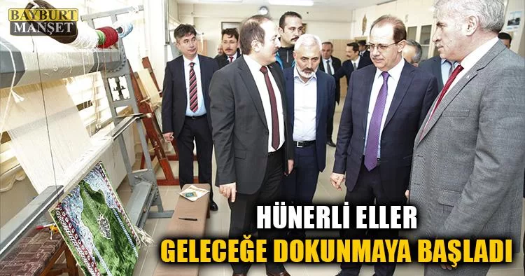 Hünerli Eller Geleceğe Dokunmaya Başladı