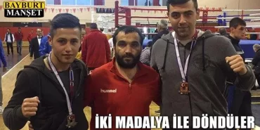 İki Madalya İle Döndüler