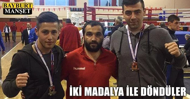 İki Madalya İle Döndüler