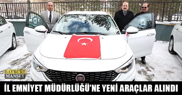 İl Emniyet Müdürlüğü’ne Yeni Araçlar Alındı