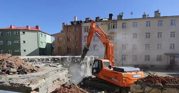 Kadızade Mahallesi Otopark İnşaatı Başladı