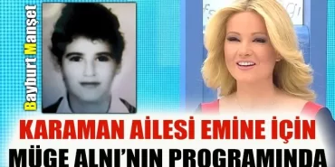 Karaman Ailesi Müge Anlı'nın Programında