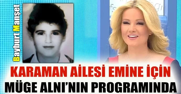 Karaman Ailesi Müge Anlı'nın Programında