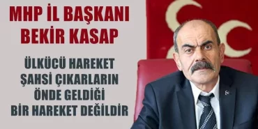 Kasap, Önce Ülkem ve Milletim Sonra Partim Olmuştur