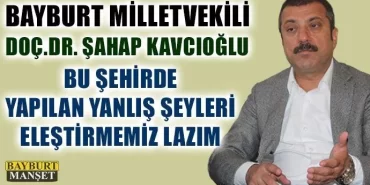 Kavcıoğlu, Basın ve STK'lar yanlışları eleştirebilmeli