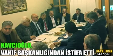 Kavcıoğlu, Vakıf Başkanlığından İstifa Etti