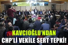 Kavcıoğlu’ndan CHP’li vekile sert tepki!