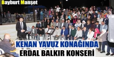 Kenan Yavuz Konağı’nda Erdal Balkır Konseri