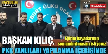 Kılıç, PKK yanlıları yapılanma içerisinde