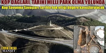 Kop Dağları, Tarihi Milli Park Olma Yolunda
