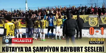 Kütahya'da Şampiyon Bayburt Sesleri