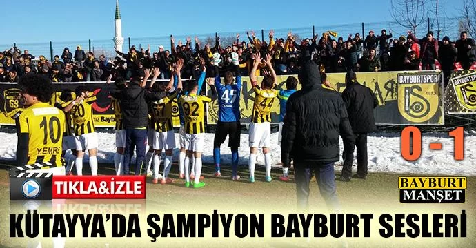 Kütahya'da Şampiyon Bayburt Sesleri