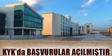 Kyk’da başvurular açılmıştır