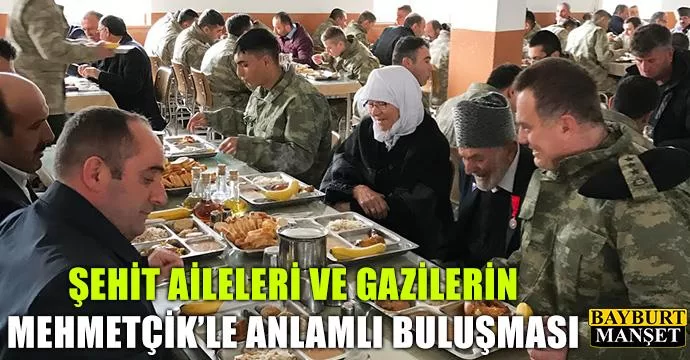 Mehmetçik'le anlamlı buluşma